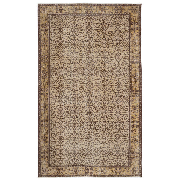 Lofy Rectangle Atina Rectangle 5'5" X 9'1" Wool Indoor/Outdoor Area Rug